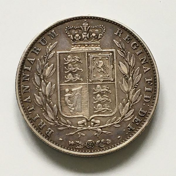 Halfcrown 1848/6