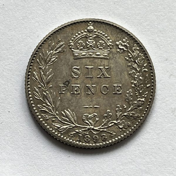 Sixpence 1893