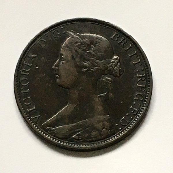 Halfpenny 1868