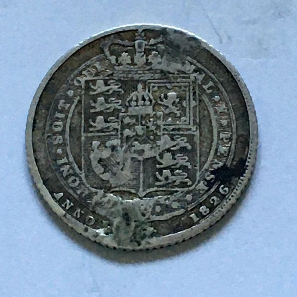 Sixpence 1826