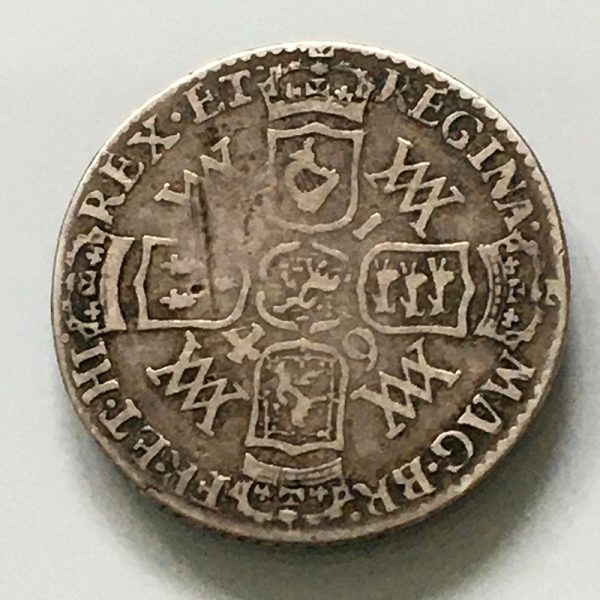 Sixpence 1694