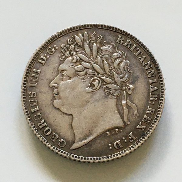 Sixpence 1821