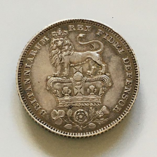Sixpence 1826