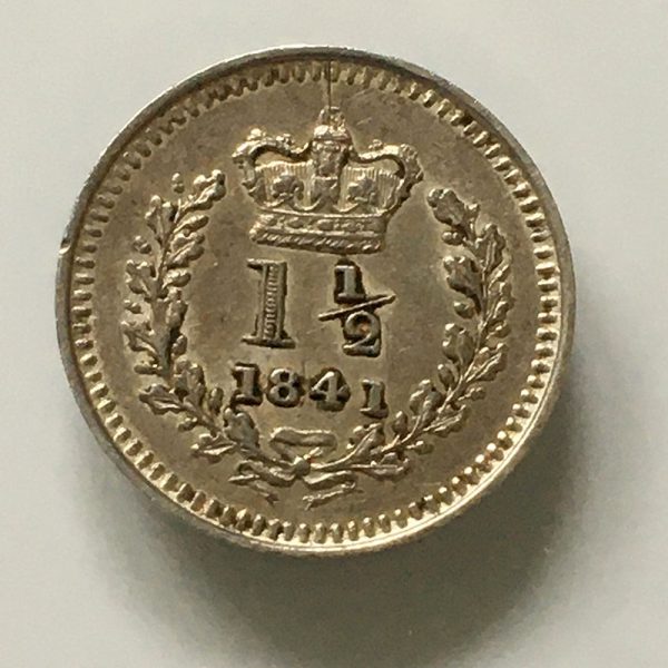 Threehalfpence 1841