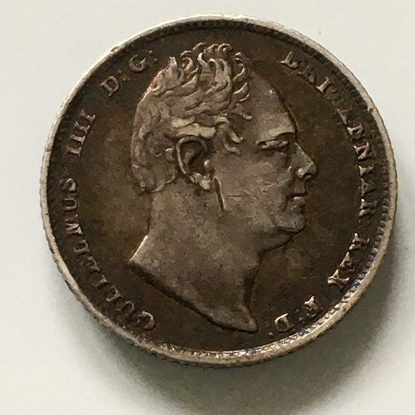 Sixpence 1836