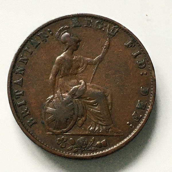 Halfpenny 1857