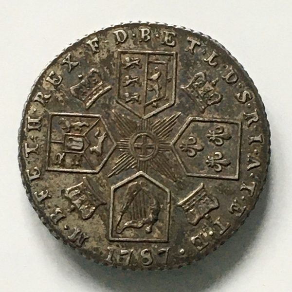 Sixpence 1787