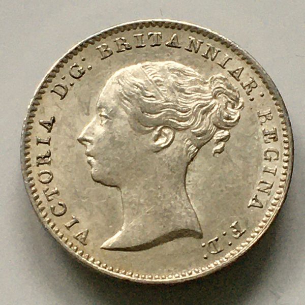 Threepence 1849