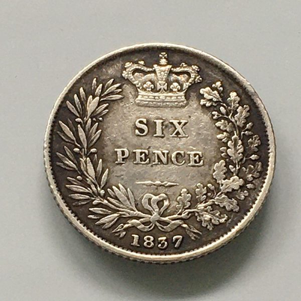 Sixpence 1837
