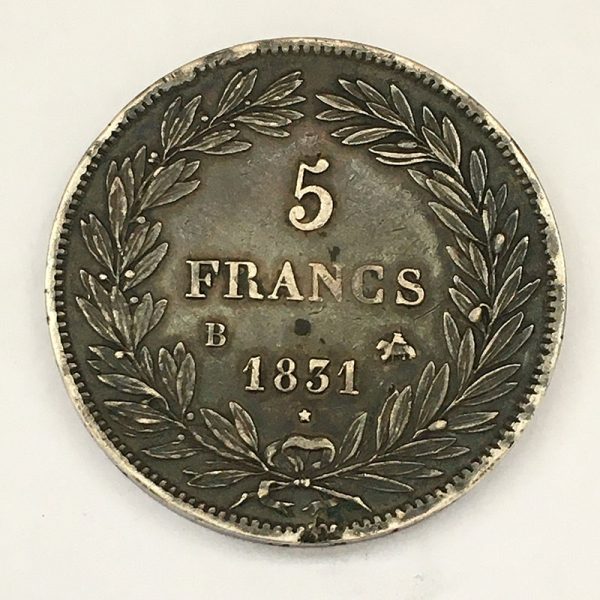 France 5 Francs 1831