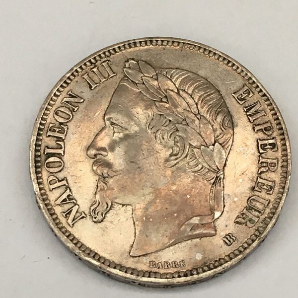 France 5 Francs 1869