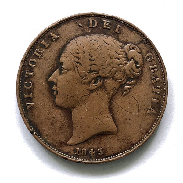 Penny 1843