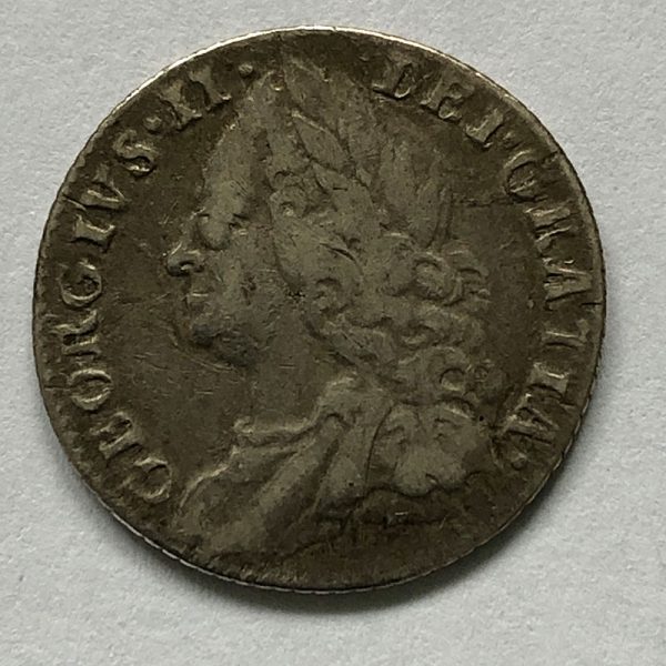 Sixpence 1757