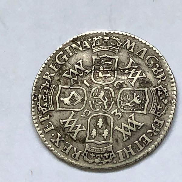 Sixpence 1693