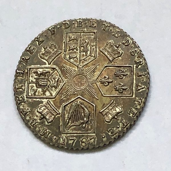 Sixpence 1787