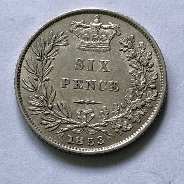 Sixpence 1853