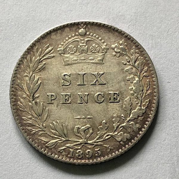 Sixpence 1895