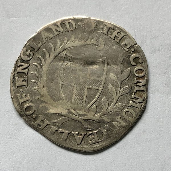 Hammered Sixpence 1649