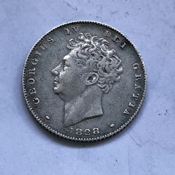 Sixpence 1828