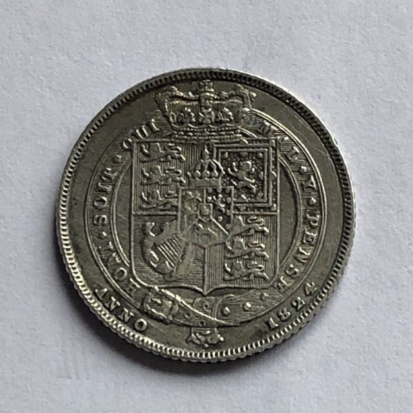 Sixpence 1824