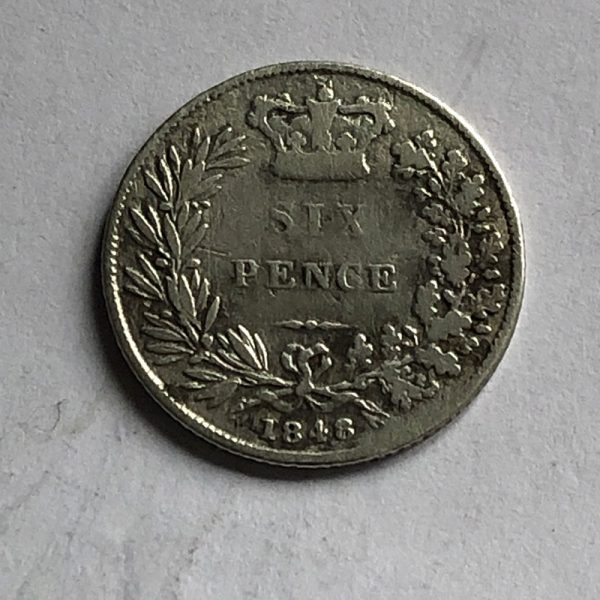 Sixpence 1848/7