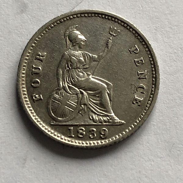 Fourpence 1839