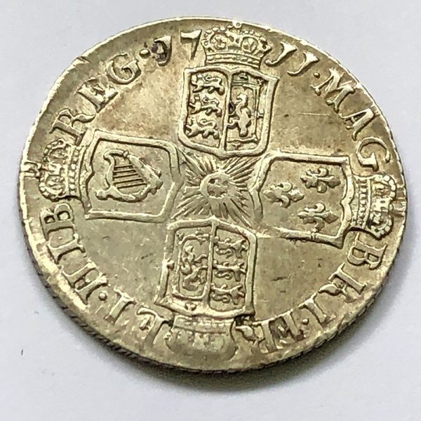 Sixpence 1711