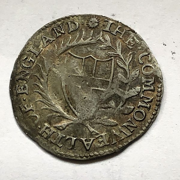 Hammered Sixpence 1651/49
