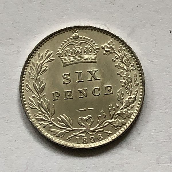 Sixpence 1896