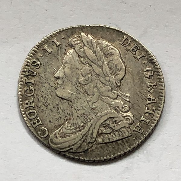 Sixpence 1731
