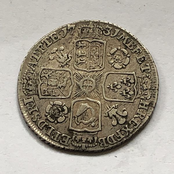 Sixpence 1731