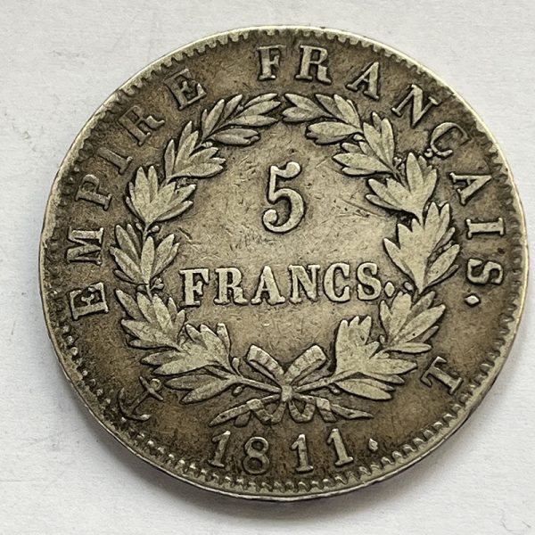 France 5 Francs 1811