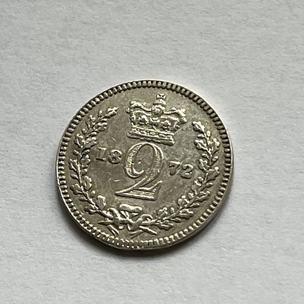 Maundy Twopence 1872