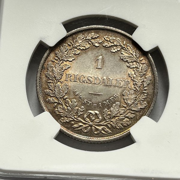 Denmark Rigsdaler 1855