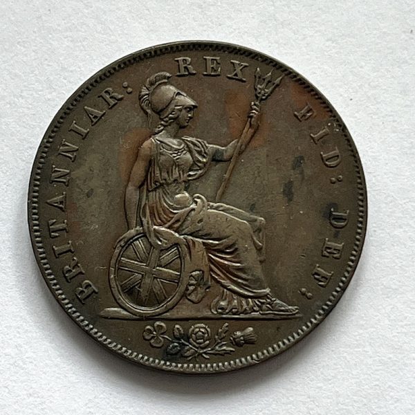 Halfpenny 1826