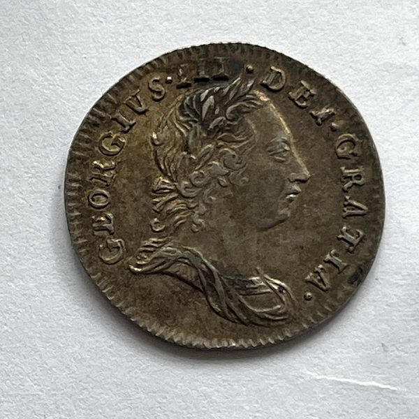 Maundy Threepence 1762