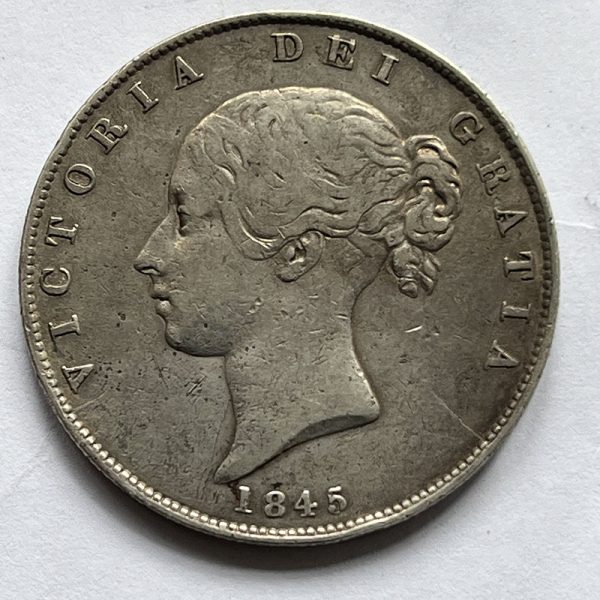 Halfcrown 1845/3