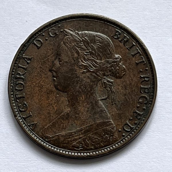 Halfpenny 1869