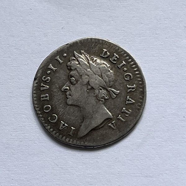 Maundy Threepence 1687