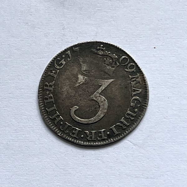 Maundy Threepence 1709