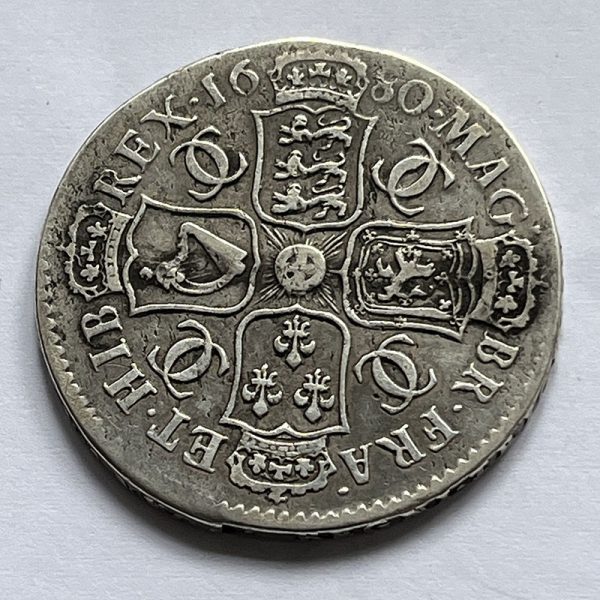 Halfcrown 1680