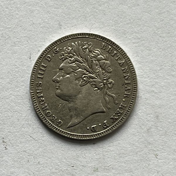 Maundy Threepence 1824