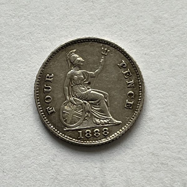 Fourpence 1888