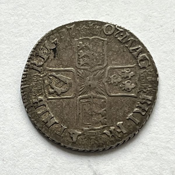 Sixpence 1707