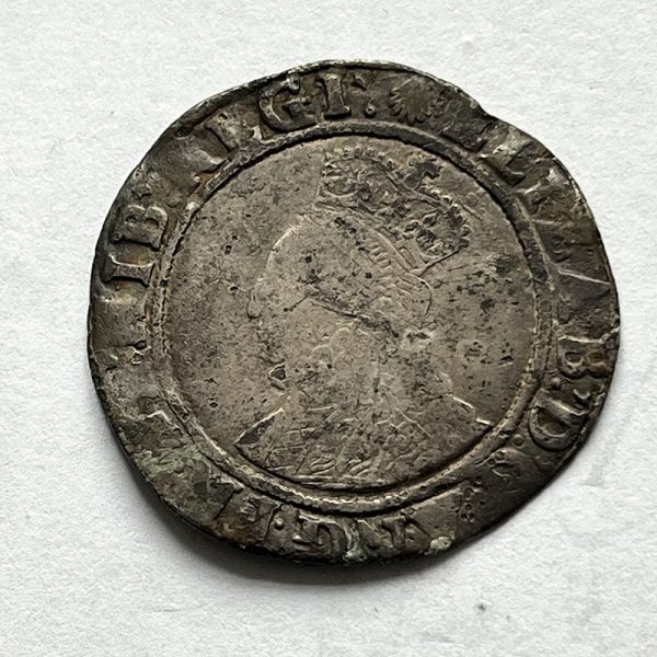 Hammered Shilling Elizabeth I