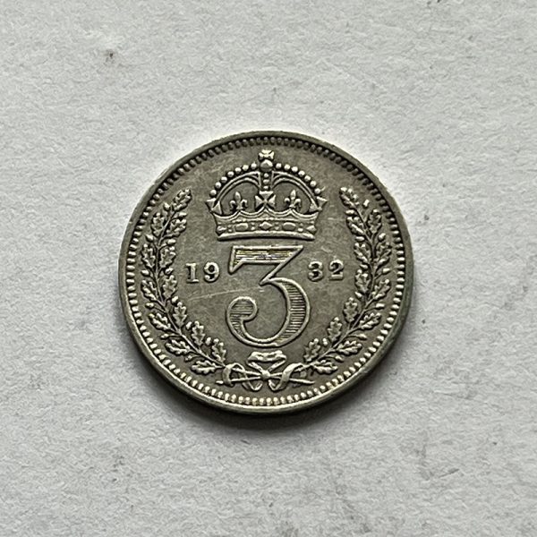 Maundy Threepence 1932