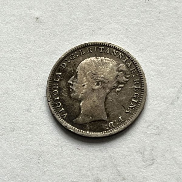 Threepence 1867