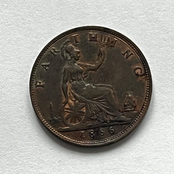 Farthing 1886