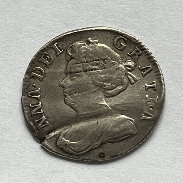 Sixpence 1708