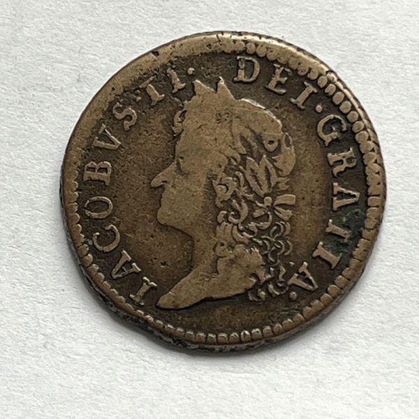 Ireland Gun Money Shilling 1690
